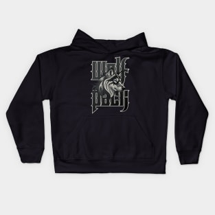 National Wolf Awareness Week - October Kids Hoodie